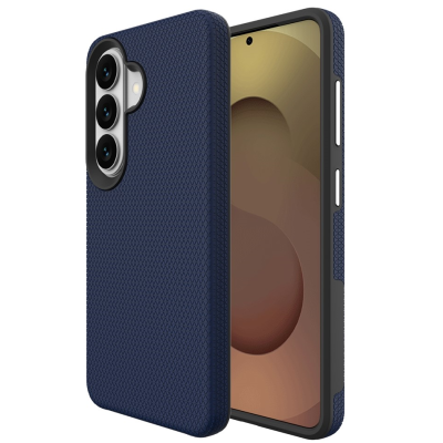 „TUKU“ Shockproof Magsafe hard silicone case - Blue (Galaxy S24 / S25)