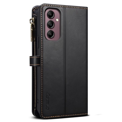 "ESEBLE" Solid Case with Detachable Wallet - Black (Galaxy S25+)