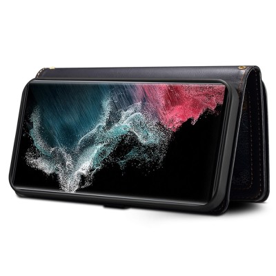 "ESEBLE" Solid Case with Detachable Wallet - Black (Galaxy S24 Ultra)