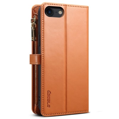 "ESEBLE" Solid Case with Detachable Wallet - Brown (iPhone 6 / 7 / 8 / SE 2020 / SE 2022)