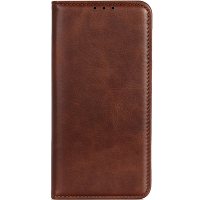 "Binfen" Split flip book case - Brown (Pixel 10 Pro XL / 9 Pro XL)