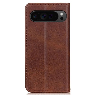 "Binfen" Split flip book case - Brown (Pixel 10 Pro XL / 9 Pro XL)