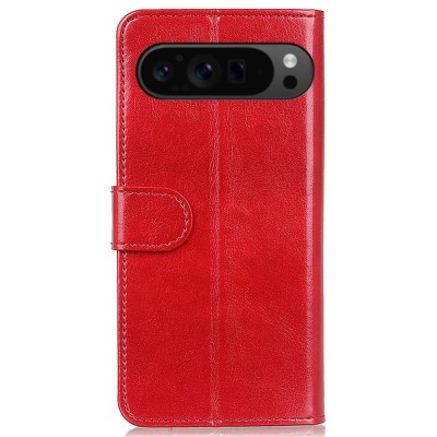 "Binfen" Flip Book Case - Red (Pixel 10 Pro XL / 9 Pro XL)