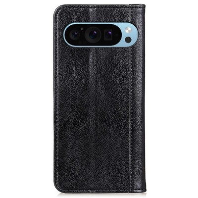 „Binfen“ Solid Flip Book Case - Black (Pixel 10 Pro / 10 / 9 Pro / 9)