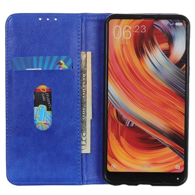 „Binfen“ Solid Flip Book Case - Blue (Pixel 10 Pro / 10 / 9 Pro / 9)
