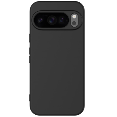 "Shell" hard silicone (TPU) case - black (Pixel 10 / 10 Pro)