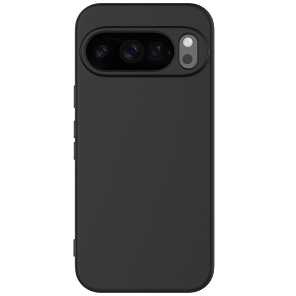"Shell" hard silicone (TPU) case - black (Pixel 10 / 10 Pro)