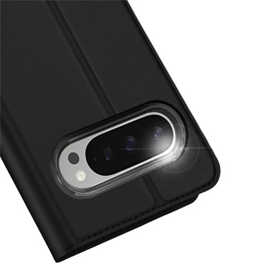 "Dux Ducis" Skin Solid Flip Case - black (Pixel 10 / 10 Pro)