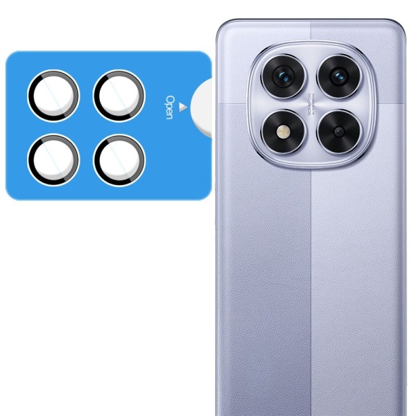 "IMAK" rear camera protective glass - black (Redmi Note 14 Pro 5G / Poco X7 5G)
