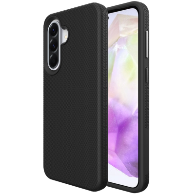„TUKU“ Shockproof Magsafe hard silicone case - Black (Galaxy A17 / A26 / A16)