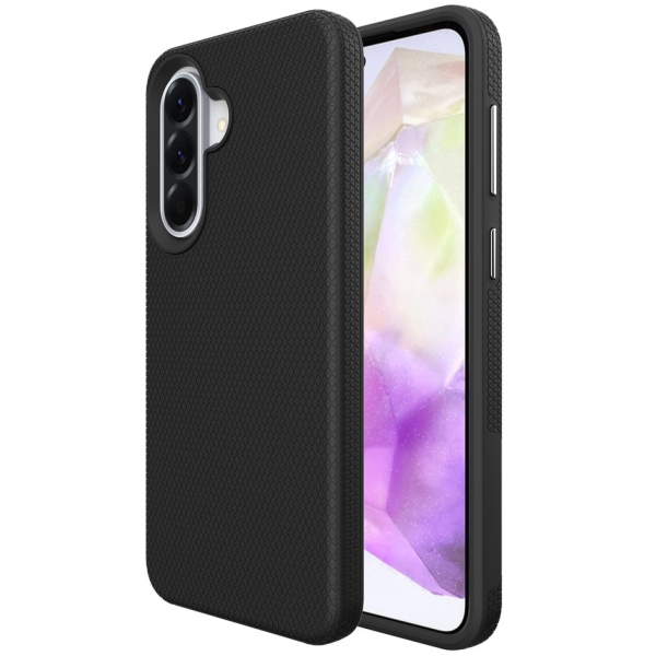 „TUKU“ Shockproof Magsafe hard silicone case - Black (Galaxy A17 / A26 / A16)