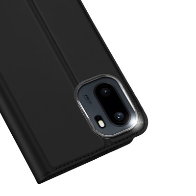 "Dux Ducis" Skin Solid Flip Case - black (OnePlus 15R / Ace 6T / Ace 6)