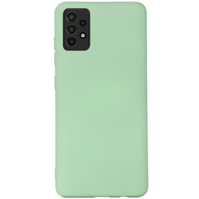 "Shell" hard silicone (TPU) case - green (Galaxy A52 / A52s)
