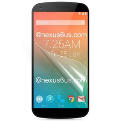 Motorola Nexus 6 apsauginė skaidri ekrano plėvelė / Priedai.lt