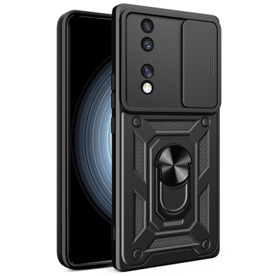 "Mozhi" Kickstand enhanced protection case - black (Honor 70)