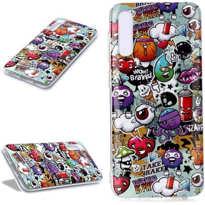 "Street Art" hard silicone (TPU) case - Colorful (P20)
