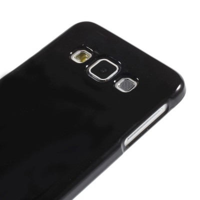 Samsung Galaxy A3 juodas Mercury kieto silikono (TPU) dėklas / Priedai.lt
