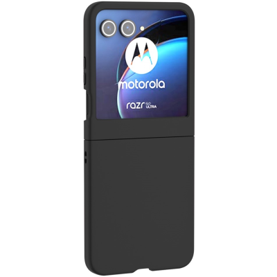 "ABEEL" hard silicone (TPU) case - black (Razr 70 / 60 / 50 5G / Razr 2026 - 2024)