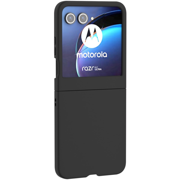 "ABEEL" hard silicone (TPU) case - black (Razr 70 / 60 / 50 5G / Razr 2026 - 2024)