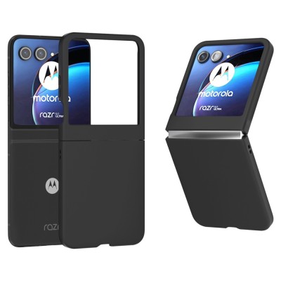 "ABEEL" hard silicone (TPU) case - black (Razr 70 / 60 / 50 5G / Razr 2026 - 2024)