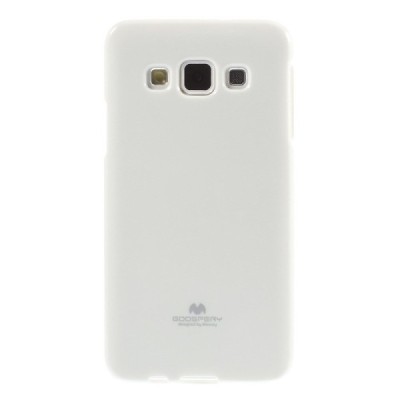 Samsung Galaxy A3 baltas Mercury kieto silikono (TPU) dėklas / Priedai.lt