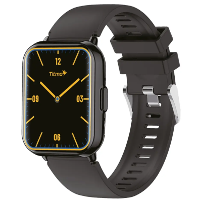 Titmo E-100 smartwatch – Black, sporty and functional