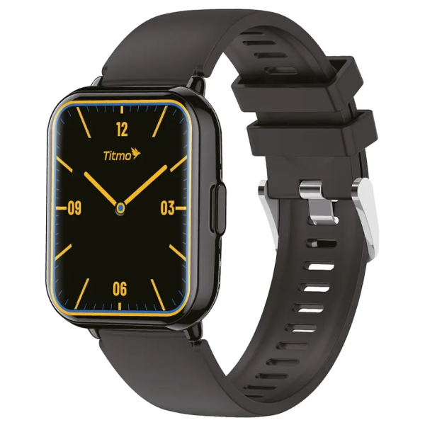 Titmo E-100 smartwatch – Black, sporty and functional
