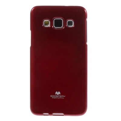 Samsung Galaxy A3 raudonas Mercury kieto silikono (TPU) dėklas / Priedai.lt