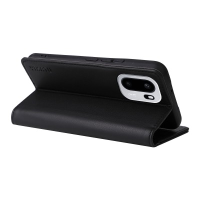 "YIKATU" Split flip book case - black (OnePlus 15R / Ace 6T / Ace 6)