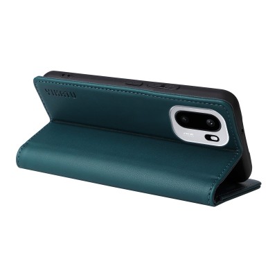 "YIKATU" Split flip book case - green (OnePlus 15R / Ace 6T / Ace 6)