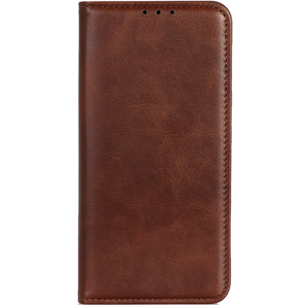 "Binfen" Split flip book case - Brown (OnePlus 15R / Ace 6T / Ace 6)
