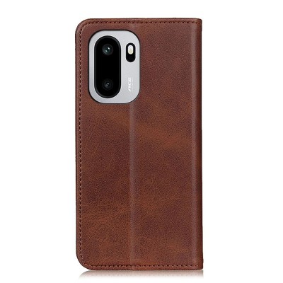 "Binfen" Split flip book case - Brown (OnePlus 15R / Ace 6T / Ace 6)