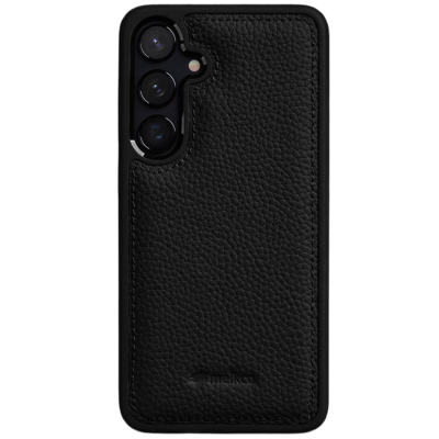 „MELKCO“ Leather dėklas - Black (Galaxy S25+)