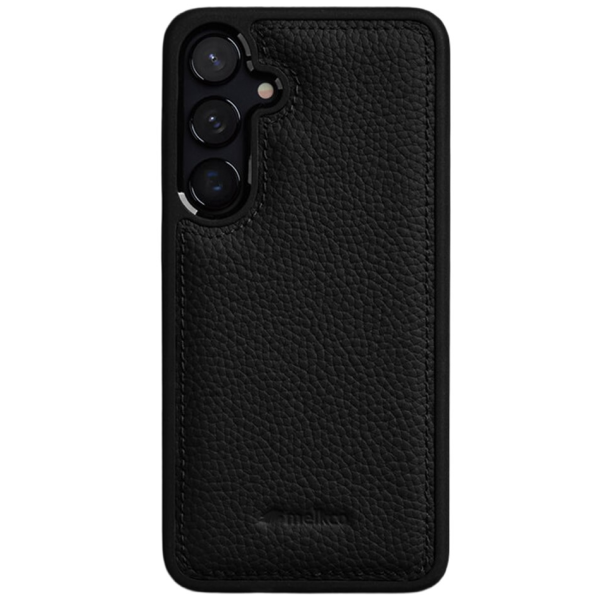 „MELKCO“ Leather dėklas - Black (Galaxy S25+)