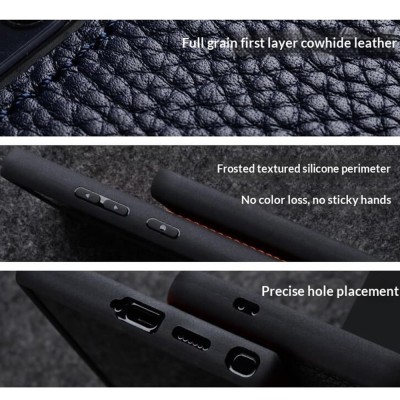 „MELKCO“ Leather dėklas - Black (Galaxy S25+)