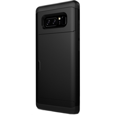 „Sliding“ Card Holder dėklas - juodas (Galaxy Note 8)