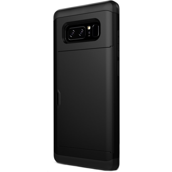 „Sliding“ Card Holder dėklas - juodas (Galaxy Note 8)
