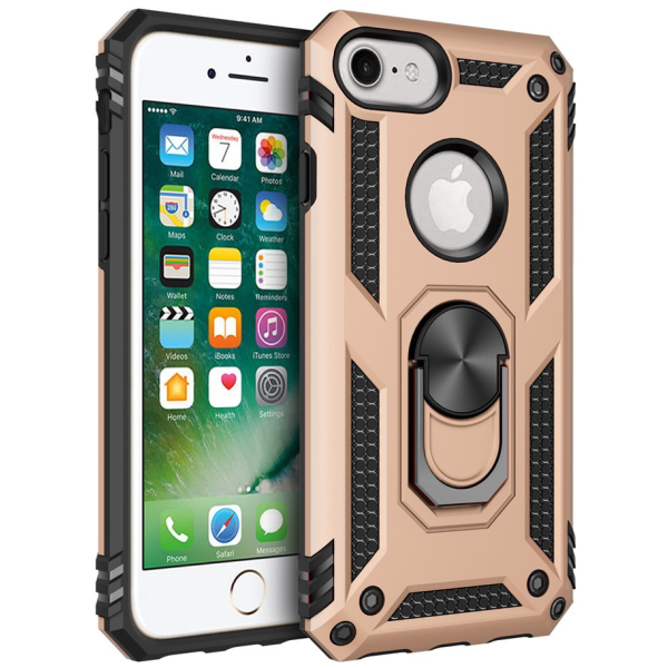 "Kickstand" enhanced protection case - gold (iPhone 7 / 8 / SE 2020 / SE 2022)
