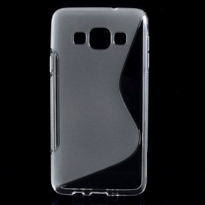 Samsung Galaxy A3 skaidrus (permatomas) kieto silikono TPU dėklas - nugarėlė / Priedai.lt