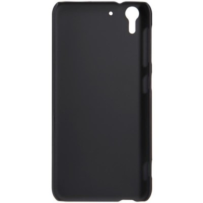 HTC Desire EYE Nillkin Frosted Shield juodas plastikinis dėklas + apsauginė ekrano plėvelė / Priedai.lt