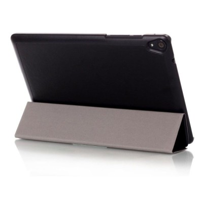 HTC Nexus 9 atverčiamas juodas odinis dėklas (sulankstomas) / Priedai.lt