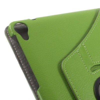 HTC Nexus 9 atverčiamas, sukamas 360 laipsnių, žalias odinis dėklas - stovas / Priedai.lt