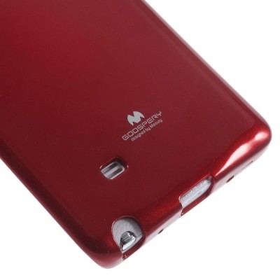 Samsung Galaxy Note Edge raudonas Mercury kieto silikono (TPU) dėklas / Priedai.lt