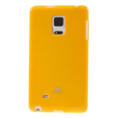 Samsung Galaxy Note Edge geltonas Mercury kieto silikono (TPU) dėklas / Priedai.lt