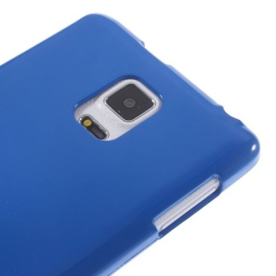 Samsung Galaxy Note Edge mėlynas Mercury kieto silikono (TPU) dėklas / Priedai.lt