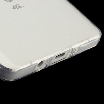Samsung Galaxy A5 skaidrus (permatomas) kieto silikono TPU ploniausias pasaulyje dėklas / Priedai.lt