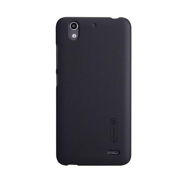 „Nillkin“ Frosted Shield dėklas - juodas + apsauginė ekrano plėvelė (Ascend G630)