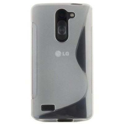 LG L Bello (D331, D335) skaidrus (permatomas) kieto silikono TPU dėklas - nugarėlė / Priedai.lt