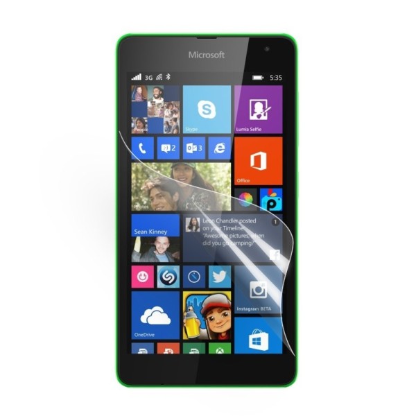 „Calans“ apsauginė ekrano plėvelė - skaidri (Lumia 535)