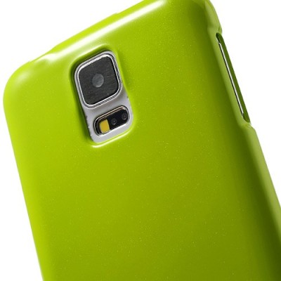 Samsung Galaxy S5 (S5 Neo) žalias Mercury kieto silikono (TPU) dėklas / Priedai.lt